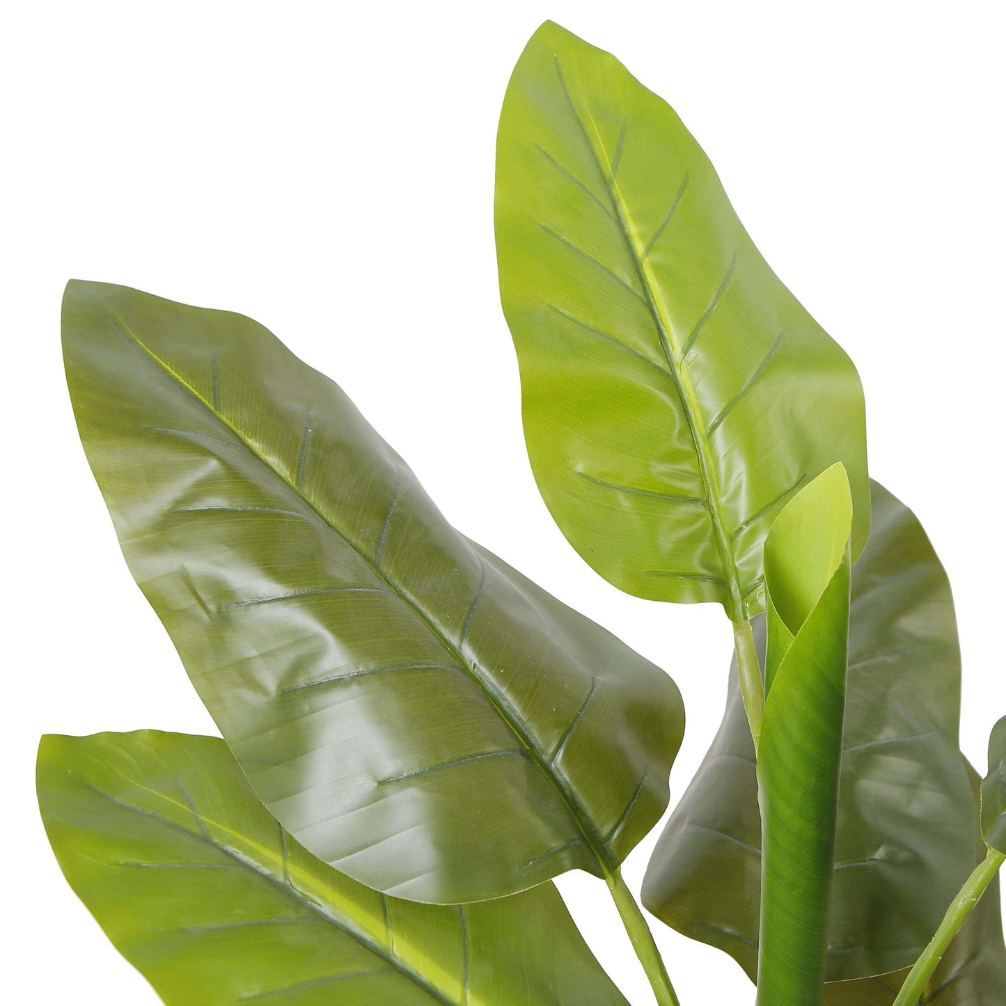 Miki Artificial Spathiphyllum Leaf Potted Plant 3'
