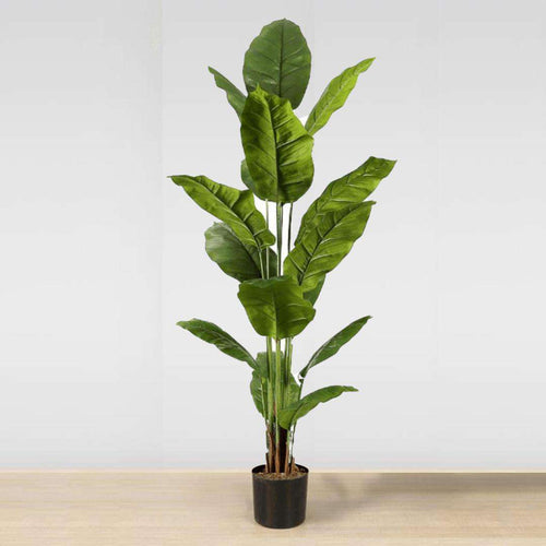 Moka Artificial Spathiphyllum Leaf Potted Plant (Multiple Sizes)