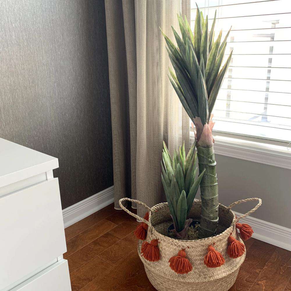 Remi Artificial Aloe Tree Potted Plant 3'