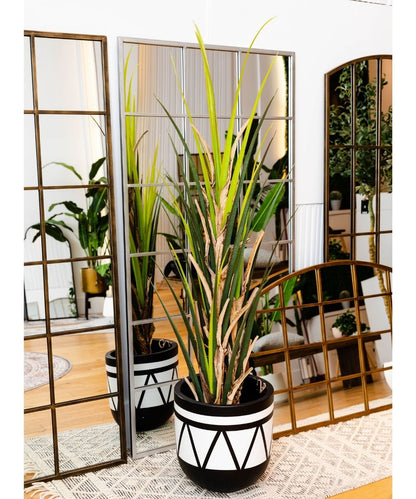 Ralu Aloe Artificial Tree Potted Plant (Multiple Sizes)