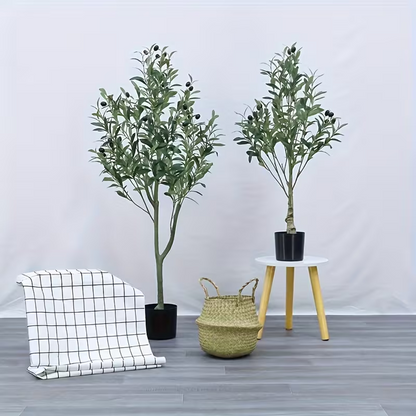 空間を格上げする究極のインテリア：手入れ不要のリアル人工オリーブの木