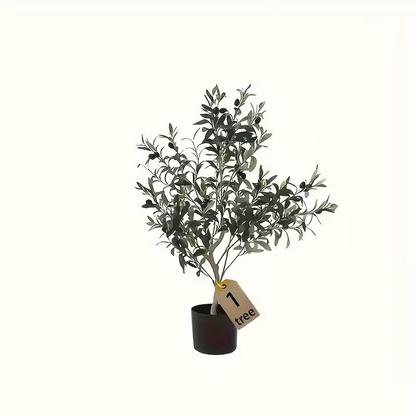 空間を格上げする究極のインテリア：手入れ不要のリアル人工オリーブの木